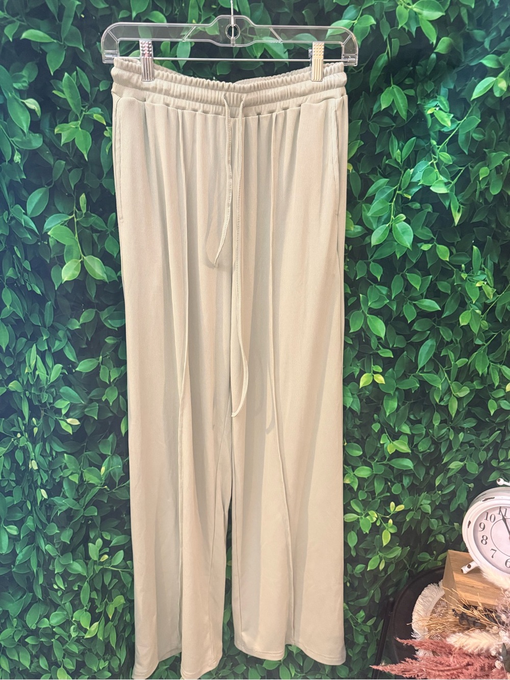Katch Me Relaxed Drawstring Wide-Leg Pants - - Picture 2 of 3
